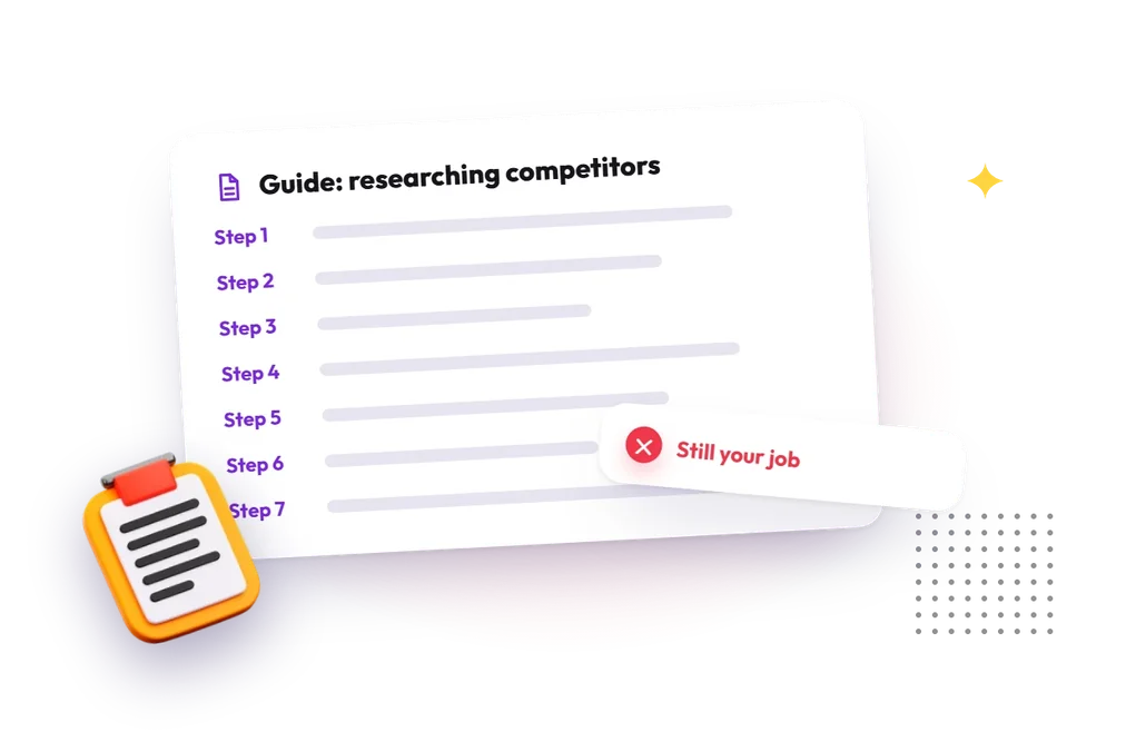 A step-by-step guide on researching competitors
